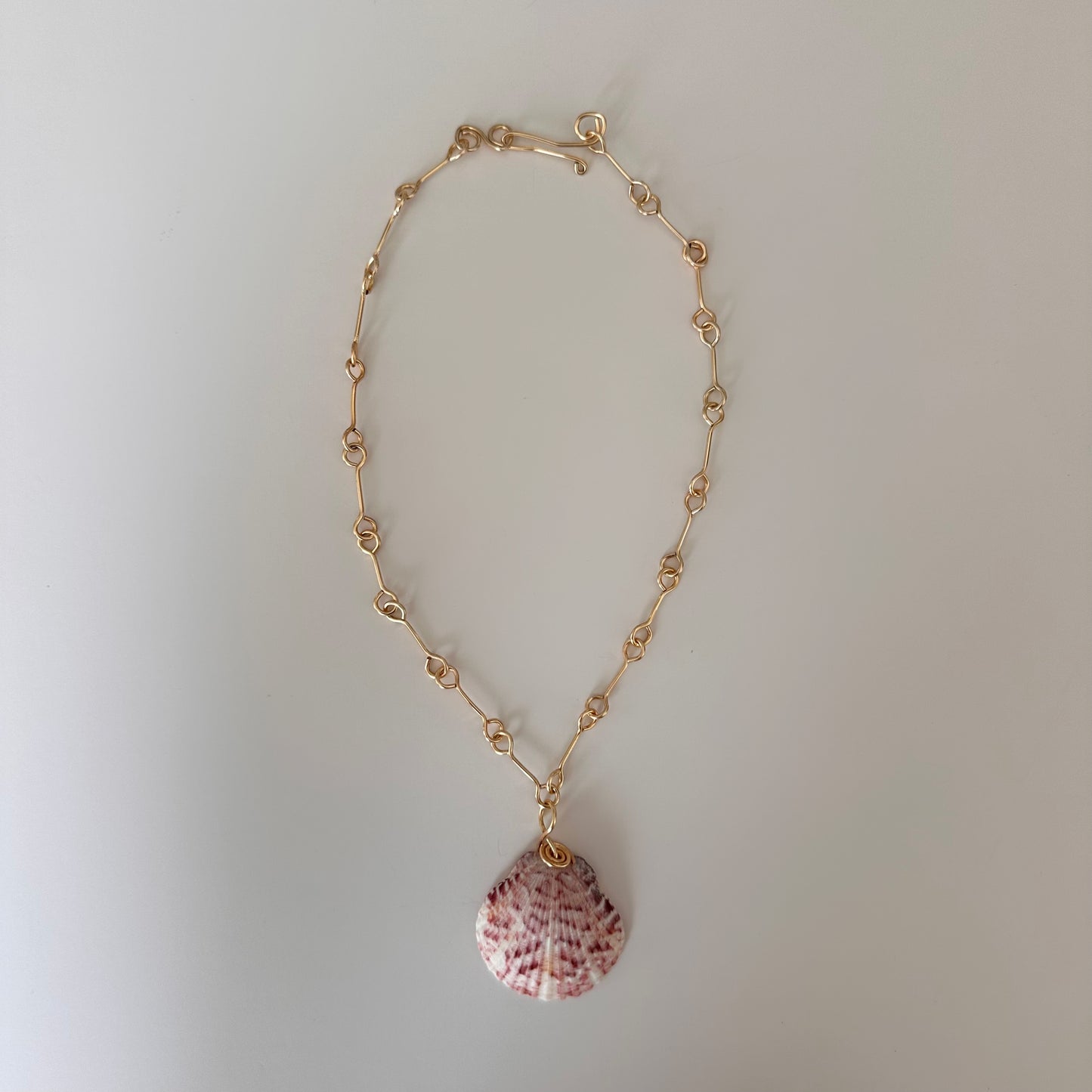 Natural Shell Landie Link- Low Tide