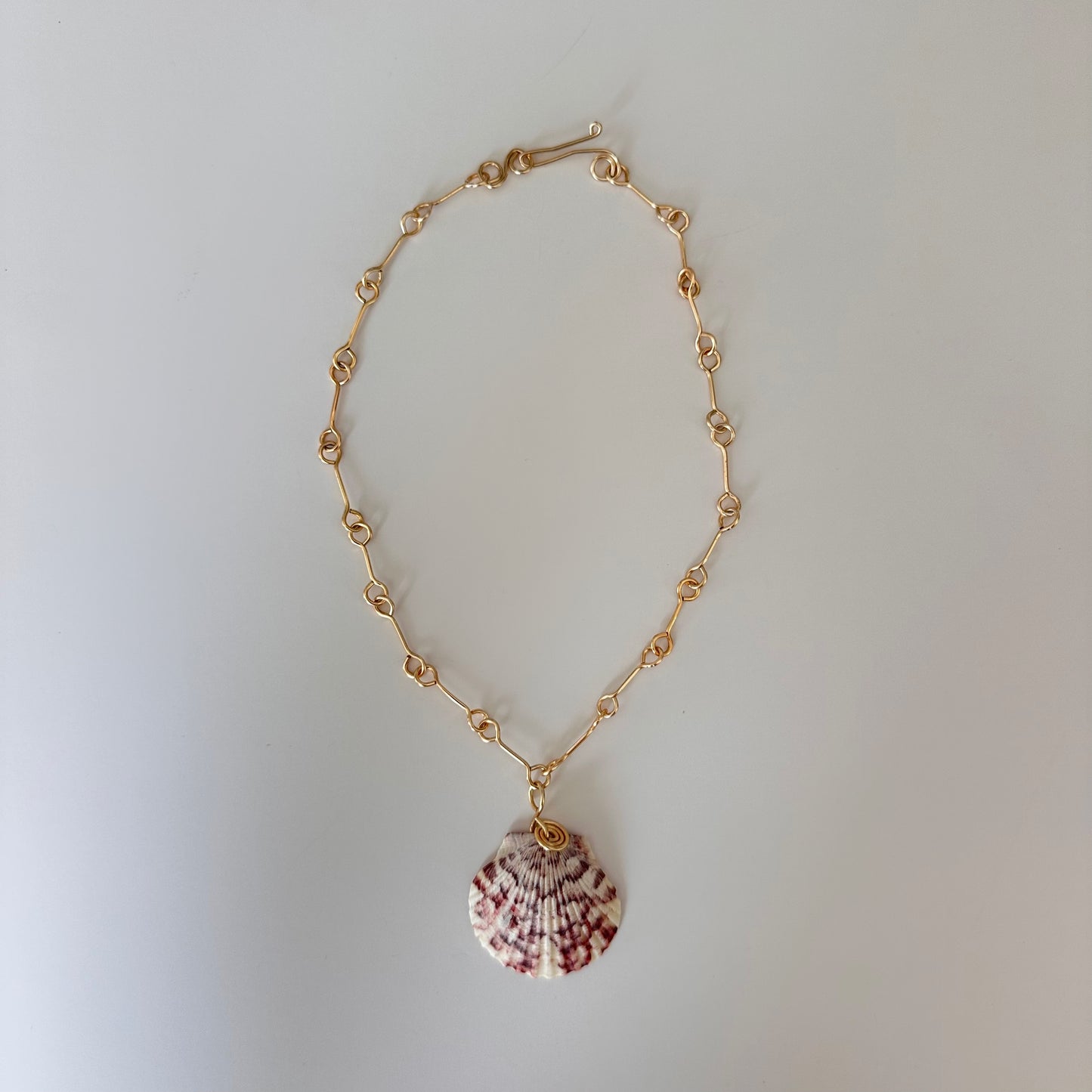 Natural Shell Landie Link- High Tide