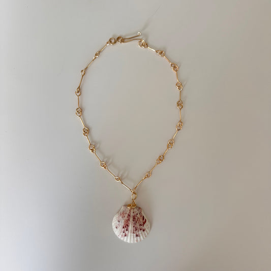 Natural Shell Landie Link- White Beaches
