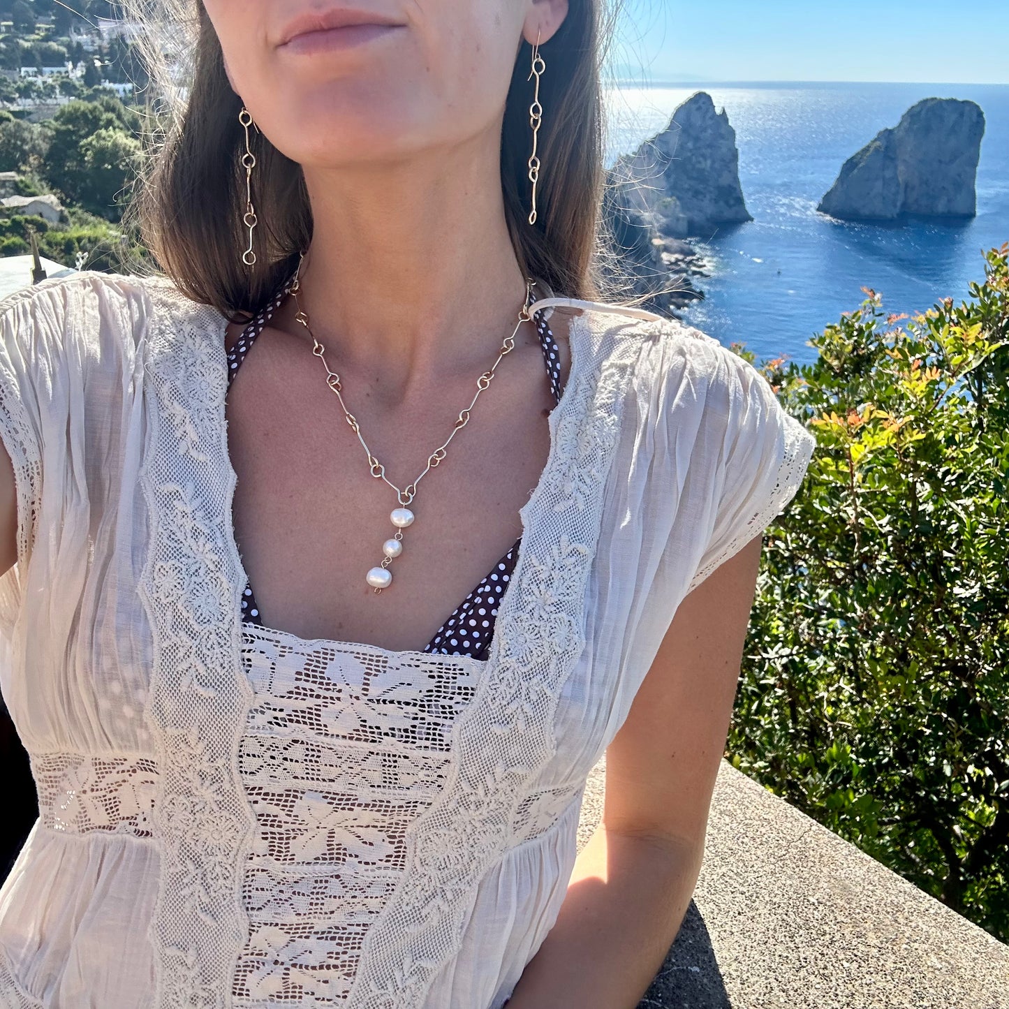 Landie Link Earrings