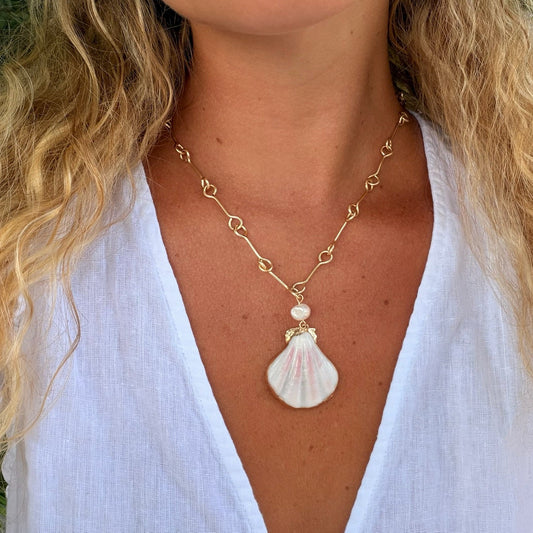 Shell & Pearl Landie Link