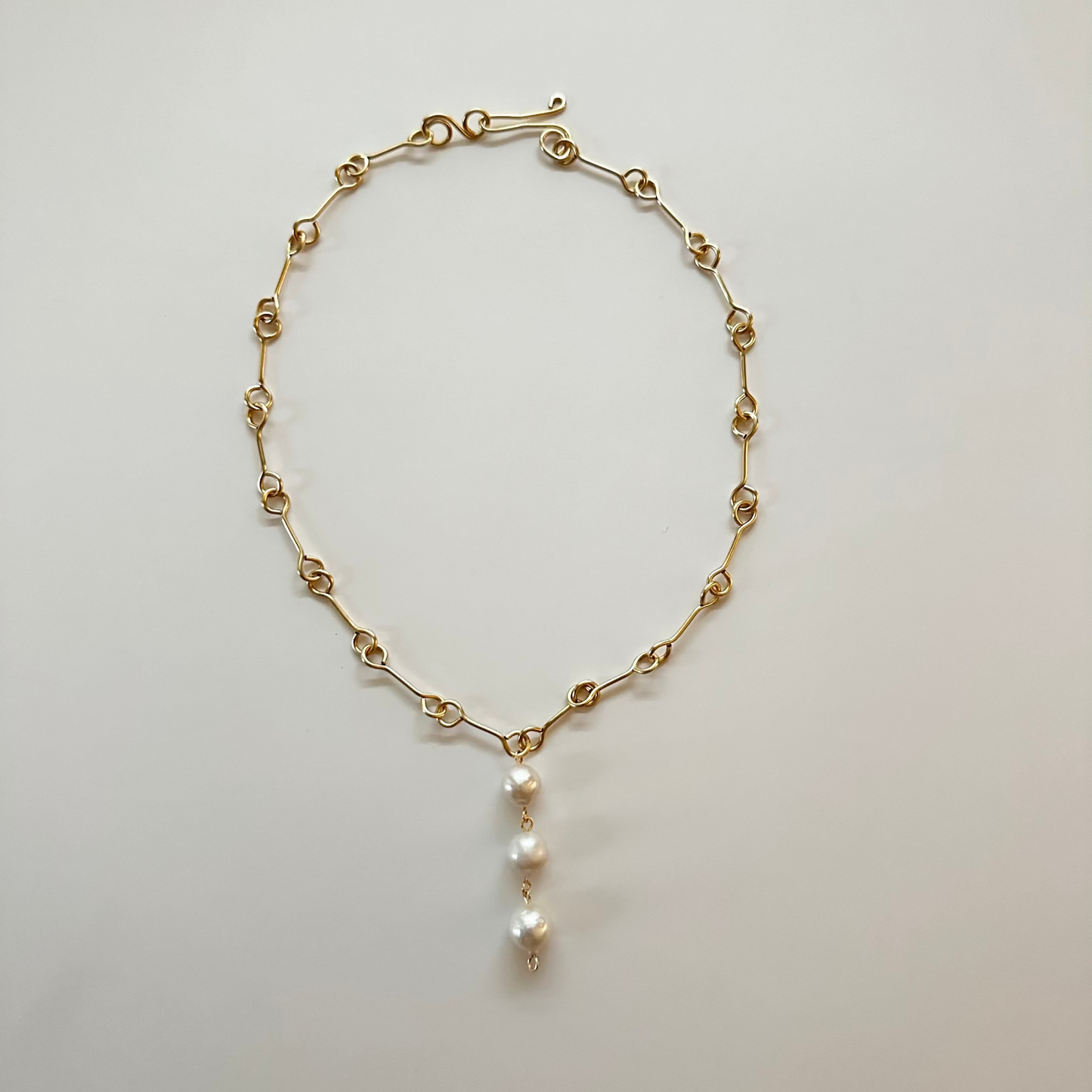 Pearl Landie Link Hidden Clasp